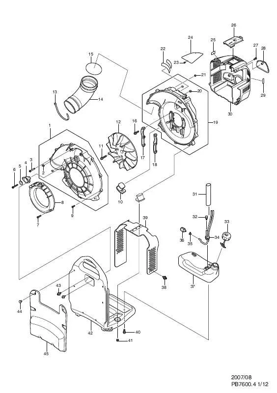 Mode d'emploi DOLMAR PB7600.4