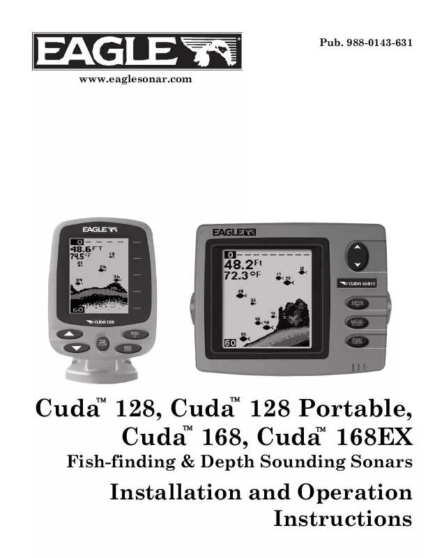 Mode d'emploi EAGLE CUDA 128 PORTABLE