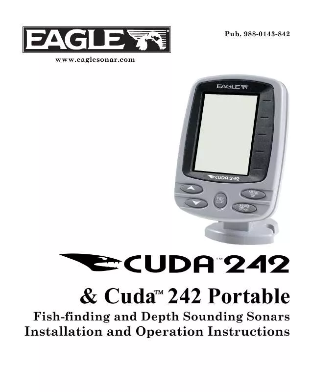 Mode d'emploi EAGLE CUDA 242