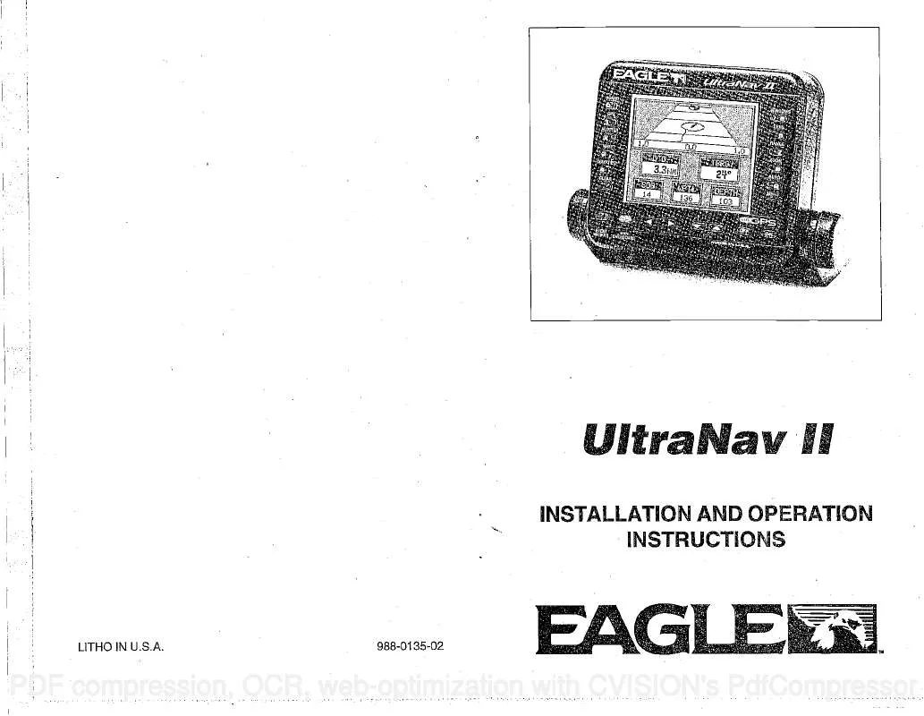 Mode d'emploi EAGLE ULTRANAV II