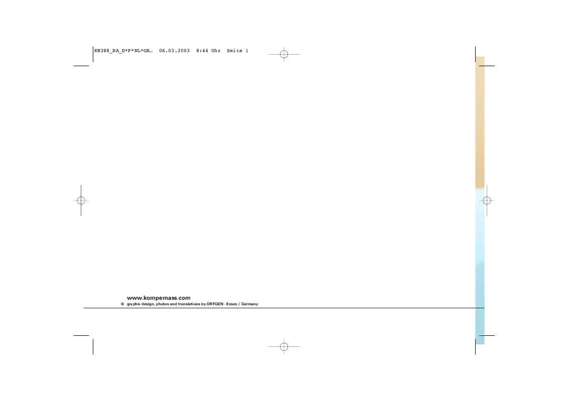 Mode d'emploi EBENCH KH 388