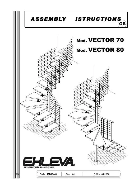 Mode d'emploi EHLEVA VECTOR 70