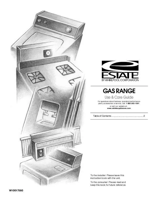 Mode d'emploi ESTATE TGS325MQ