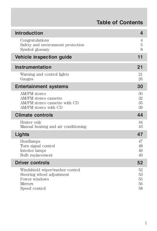 Mode d'emploi FORD F650-2005