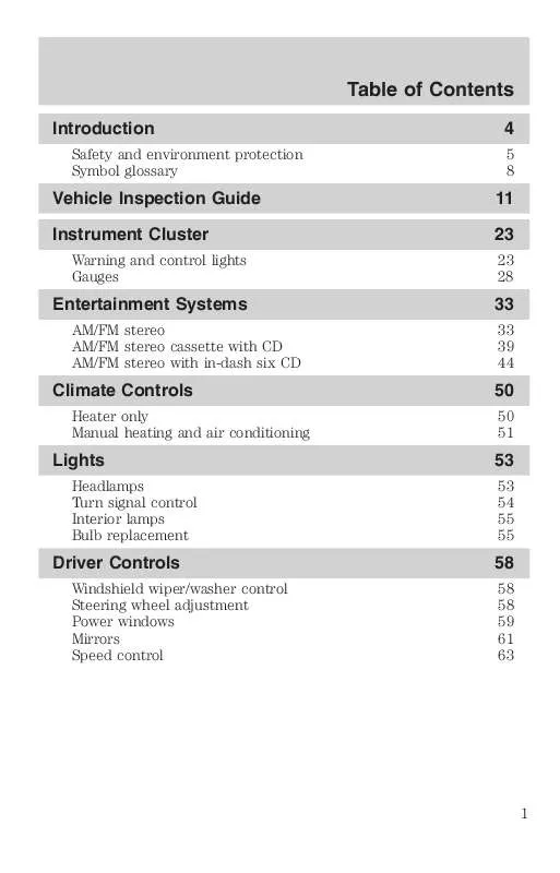 Mode d'emploi FORD F650-2006