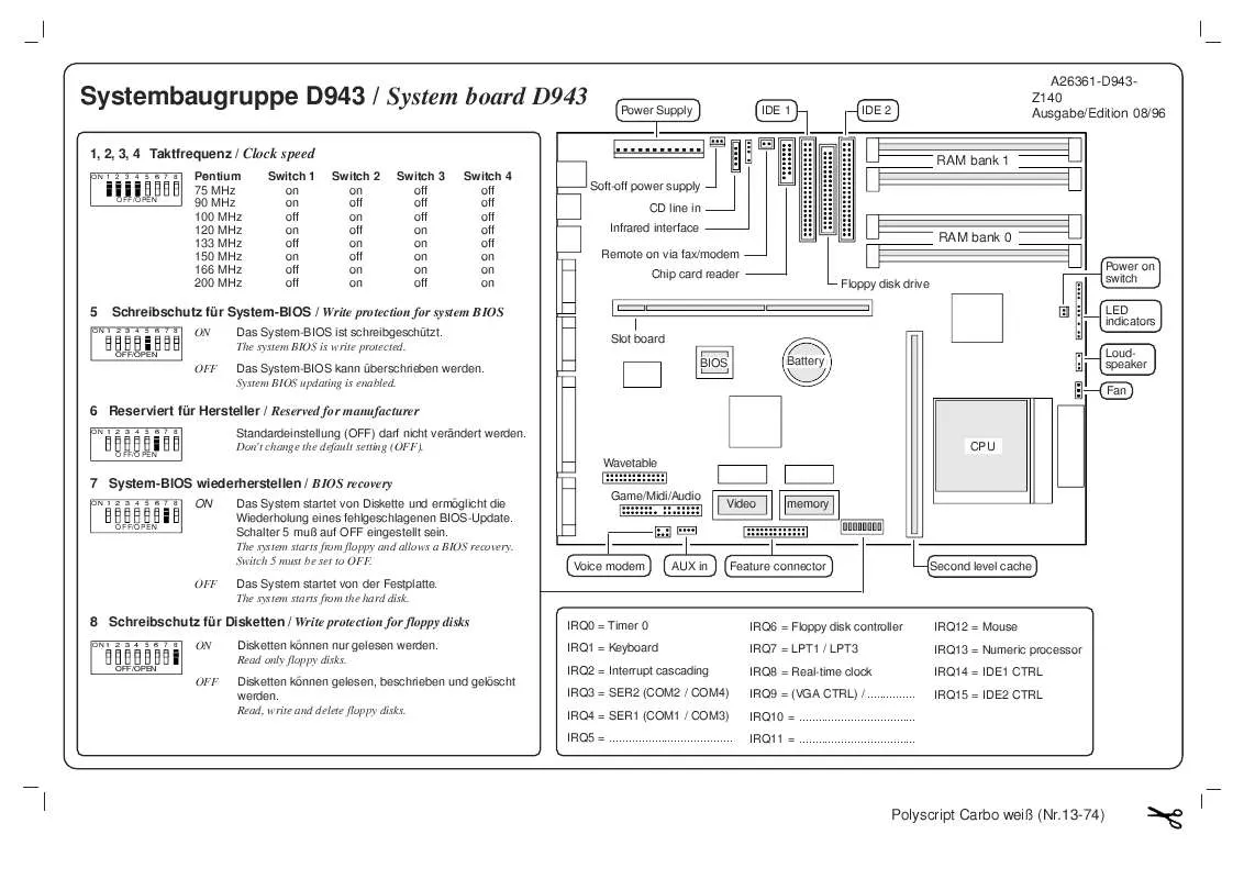 Mode d'emploi FUJITSU SIEMENS PCD-5H/PCI