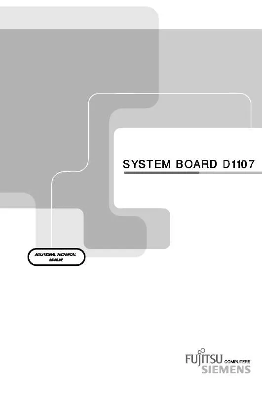 Mode d'emploi FUJITSU SIEMENS SCENIC 651