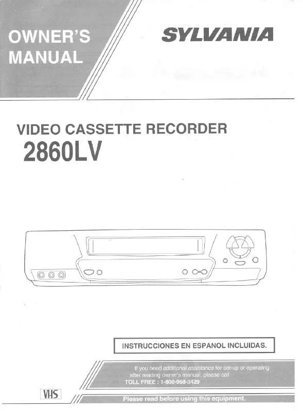 Mode d'emploi FUNAI 2860LV