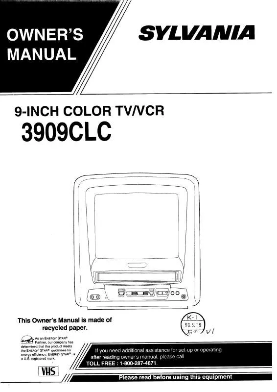 Mode d'emploi FUNAI 3909CLC