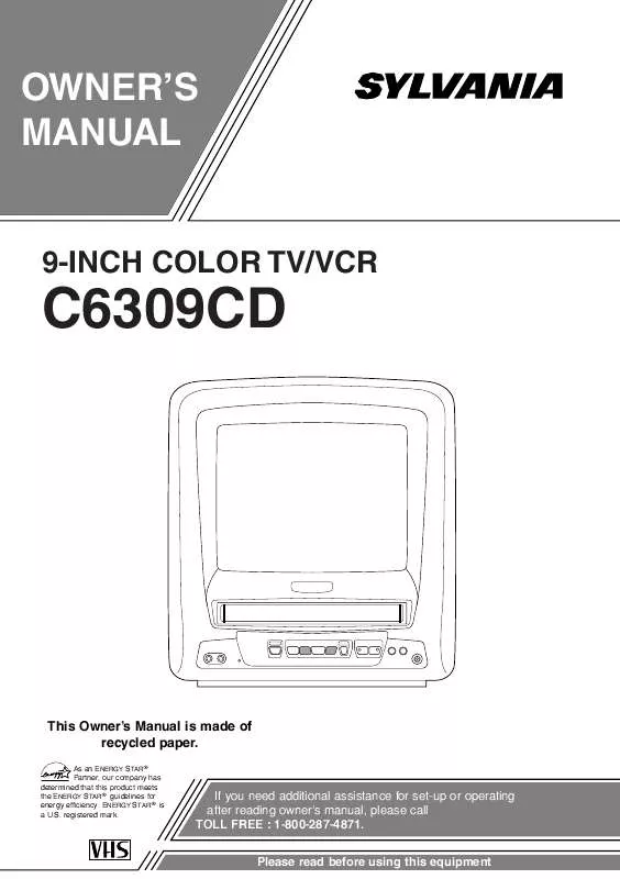 Mode d'emploi FUNAI C6309CD