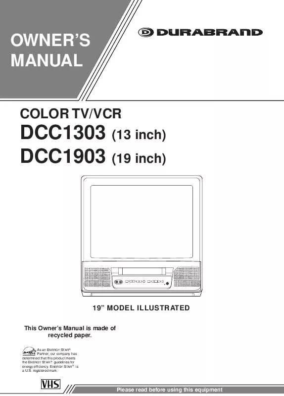 Mode d'emploi FUNAI DCC1303