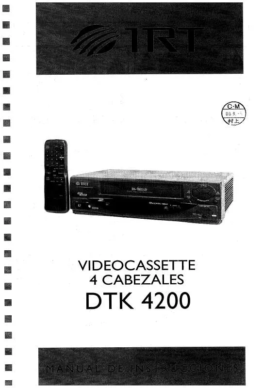 Mode d'emploi FUNAI DTK4200