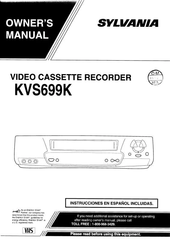 Mode d'emploi FUNAI KVS699K