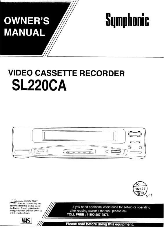 Mode d'emploi FUNAI SL220CA