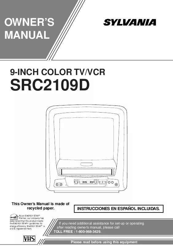 Mode d'emploi FUNAI SRC2109D