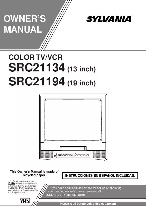 Mode d'emploi FUNAI SRC21194