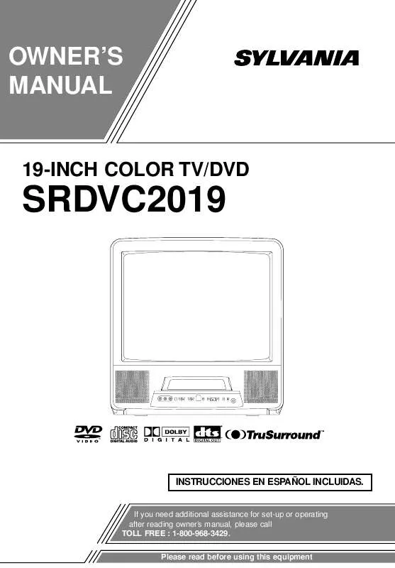 Mode d'emploi FUNAI SRDVC2019