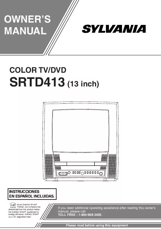 Mode d'emploi FUNAI SRTD413