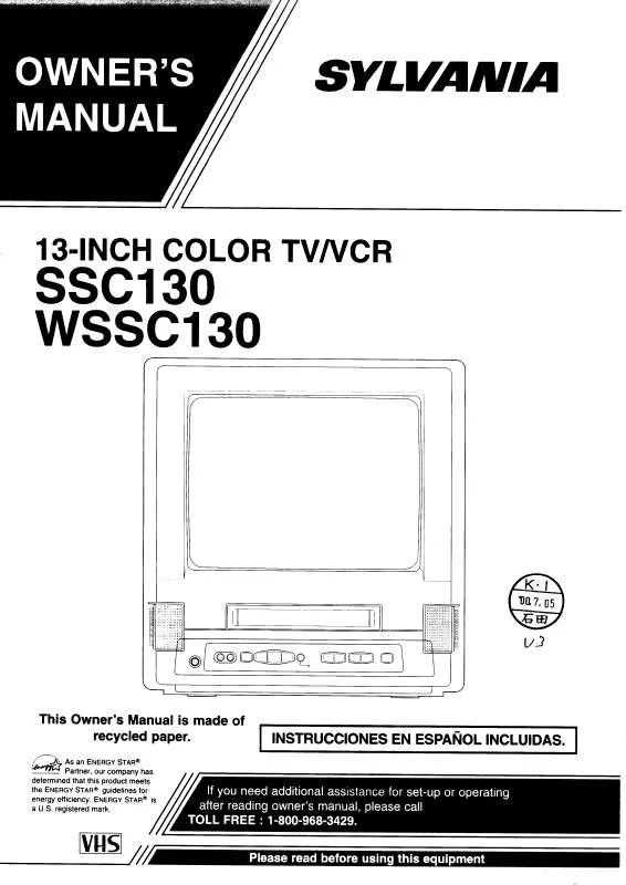 Mode d'emploi FUNAI SSC130