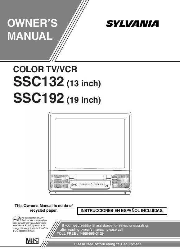 Mode d'emploi FUNAI SSC132