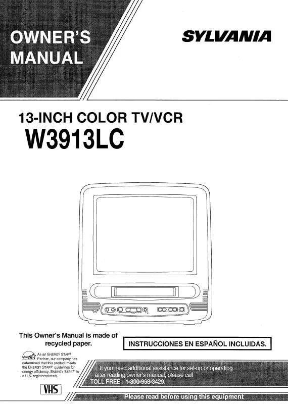 Mode d'emploi FUNAI W3913LC