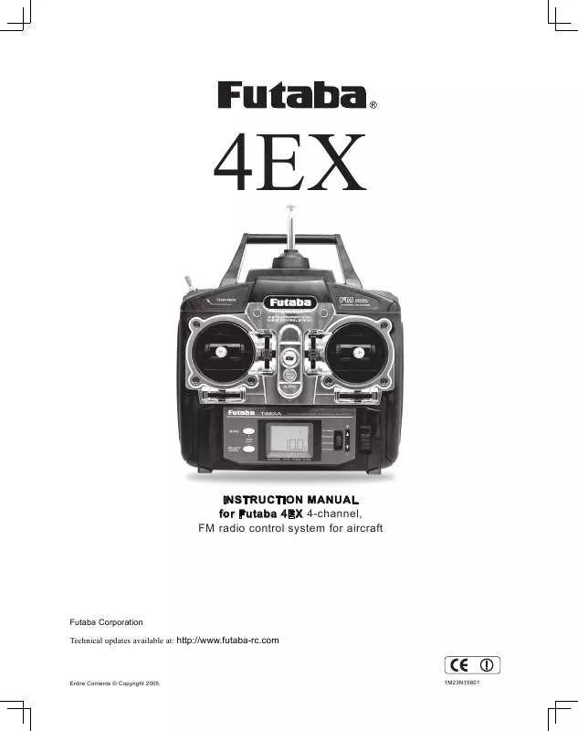 Mode d'emploi FUTABA 4EX