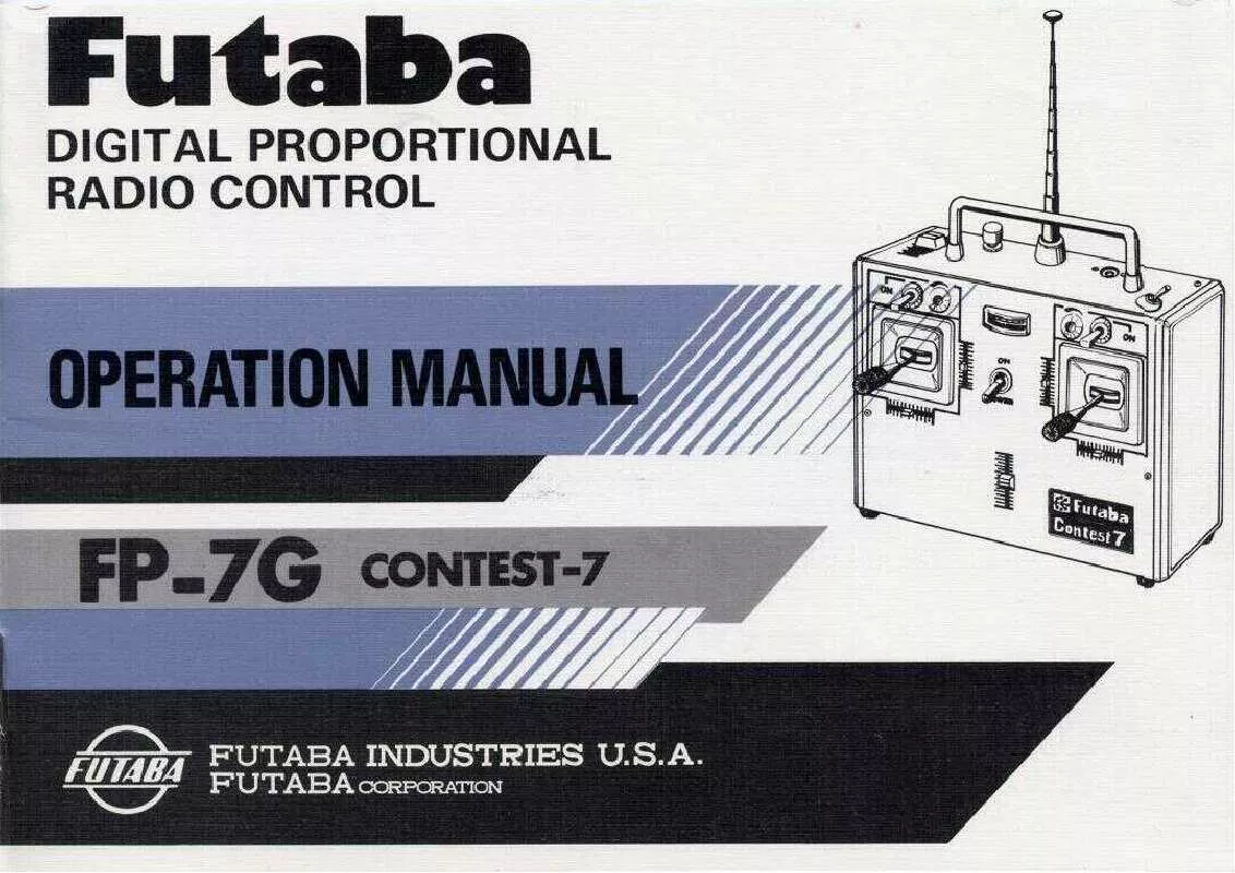 Mode d'emploi FUTABA FP-7G