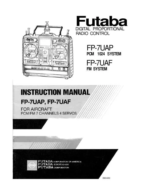 Mode d'emploi FUTABA FP-7UAF