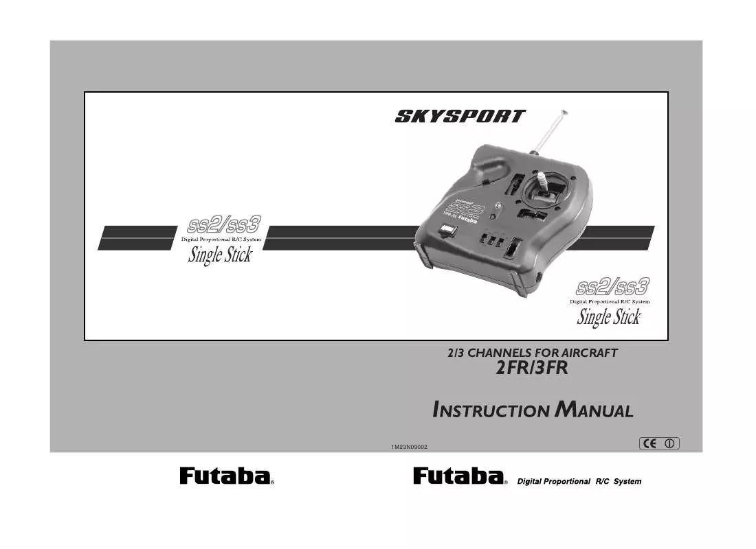 Mode d'emploi FUTABA SKYSPORT