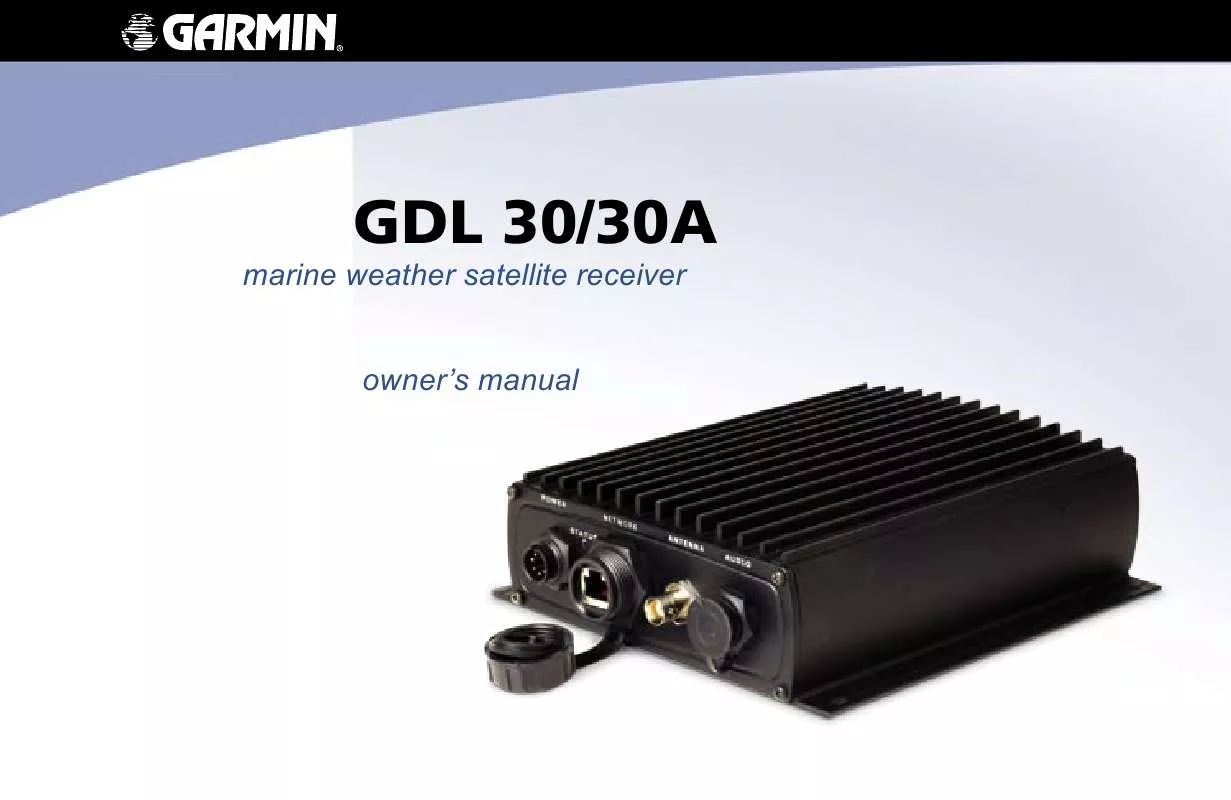 Mode d'emploi GARMIN GDL 30