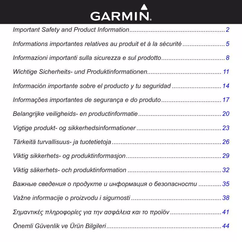 Mode d'emploi GARMIN INTELLIDUCER, NMEA 0183 TRANSOM-MOUNT SENSOR