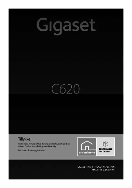 Mode d'emploi GIGASET C620