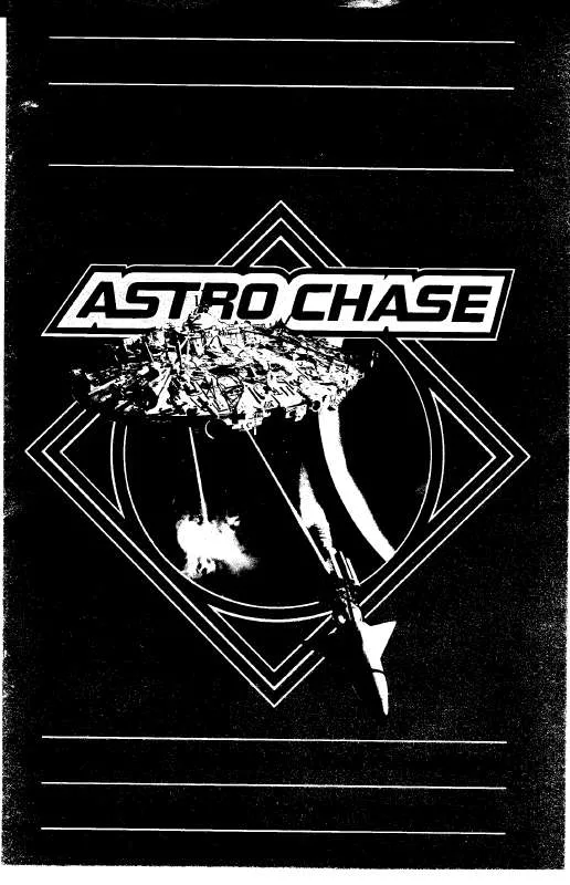 Mode d'emploi HASBRO ASTROCHASE FOR ATARI 800 AND 1200 XL SYSTEMS