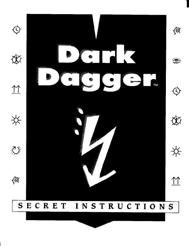 Mode d'emploi HASBRO DARK DAGGER