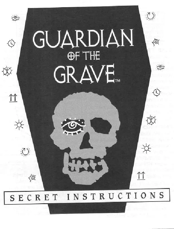 Mode d'emploi HASBRO GUARDIAN OF THE GRAVE