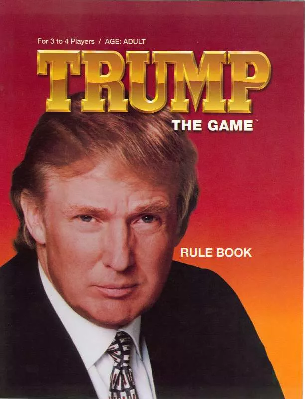 Mode d'emploi HASBRO TRUMP THE GAME 2004