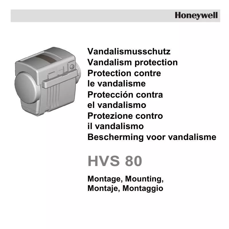 Mode d'emploi HONEYWELL HVS 80