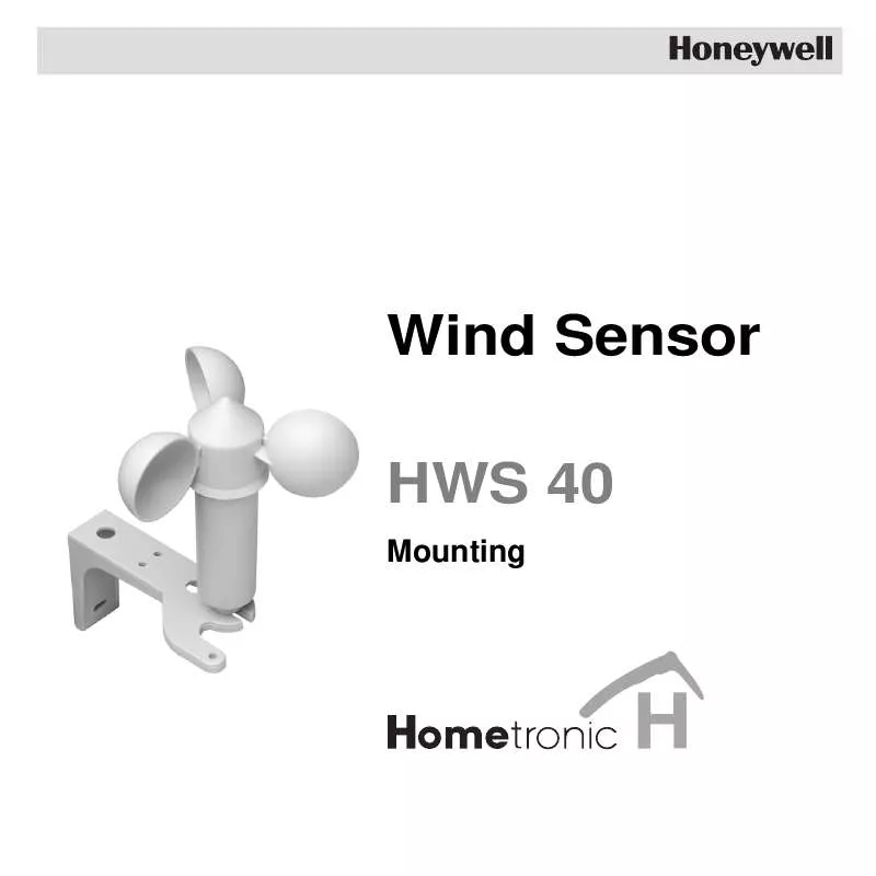 Mode d'emploi HONEYWELL HWS40