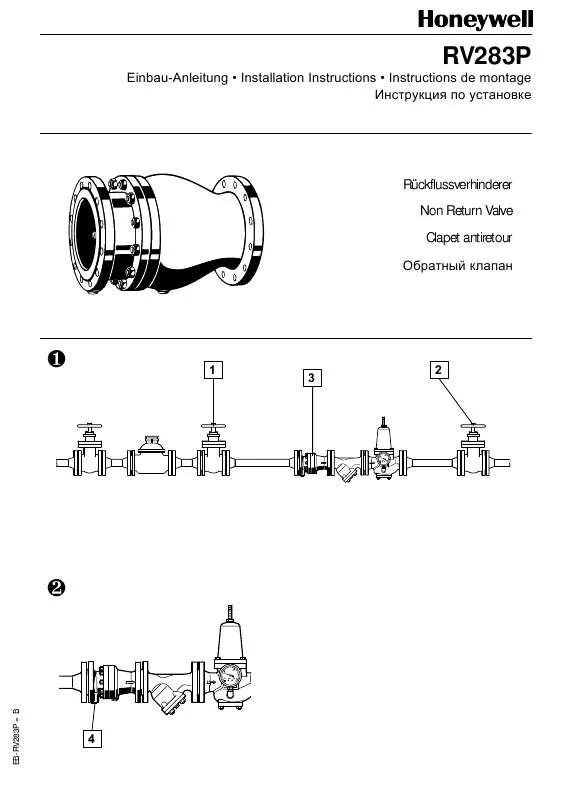 Mode d'emploi HONEYWELL RV283P