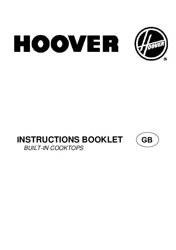 Mode d'emploi HOOVER HGL60