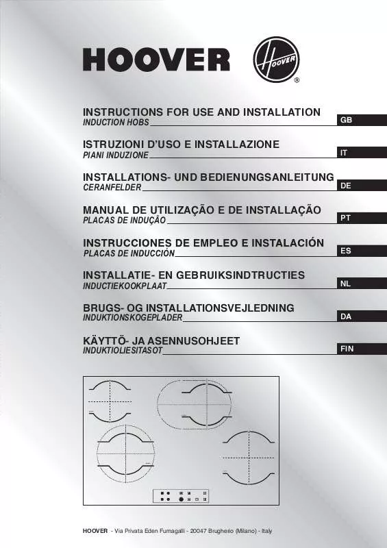 Mode d'emploi HOOVER HVI740