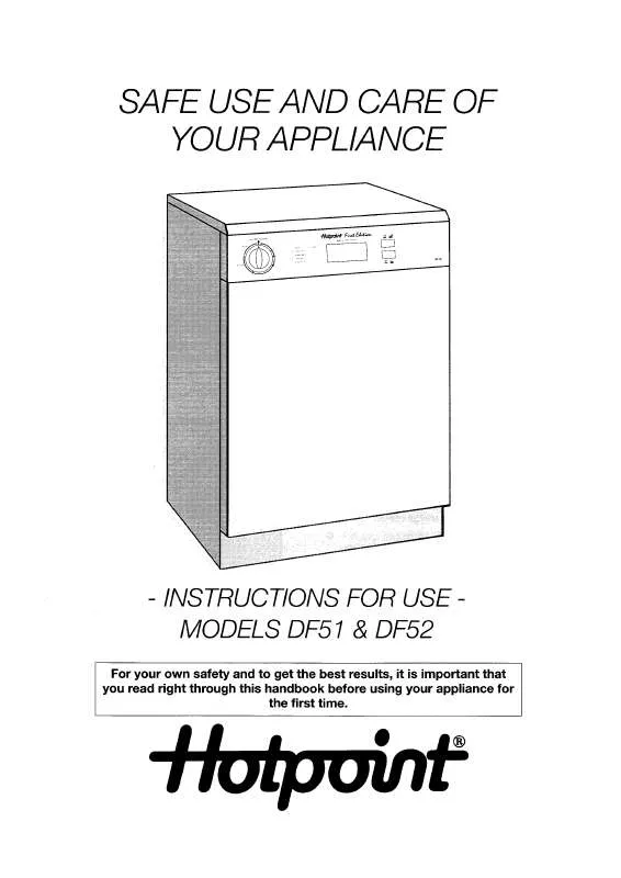 Mode d'emploi HOTPOINT-ARISTON HB6555