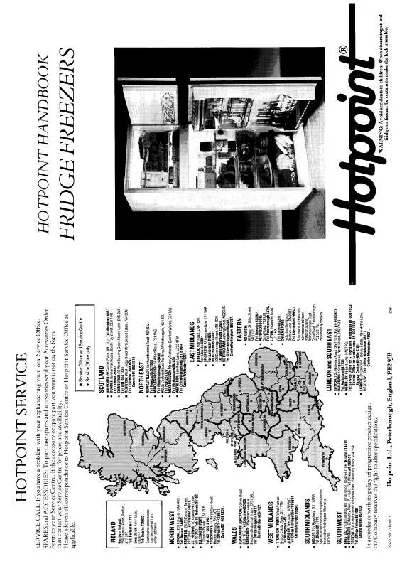 Mode d'emploi HOTPOINT-ARISTON HB8551