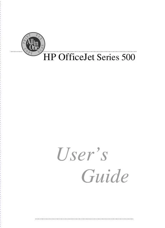 Mode d'emploi HP 520