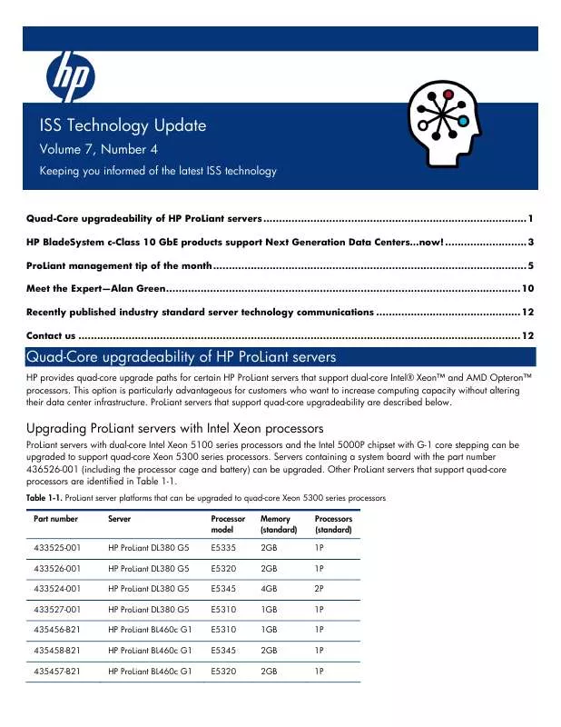 Mode d'emploi HP BLADESYSTEM FIRMWARE DEPLOYMENT TOOL