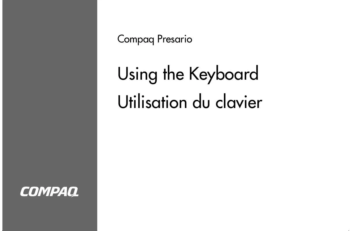 Mode d'emploi HP COMPAQ PRESARIO 6000