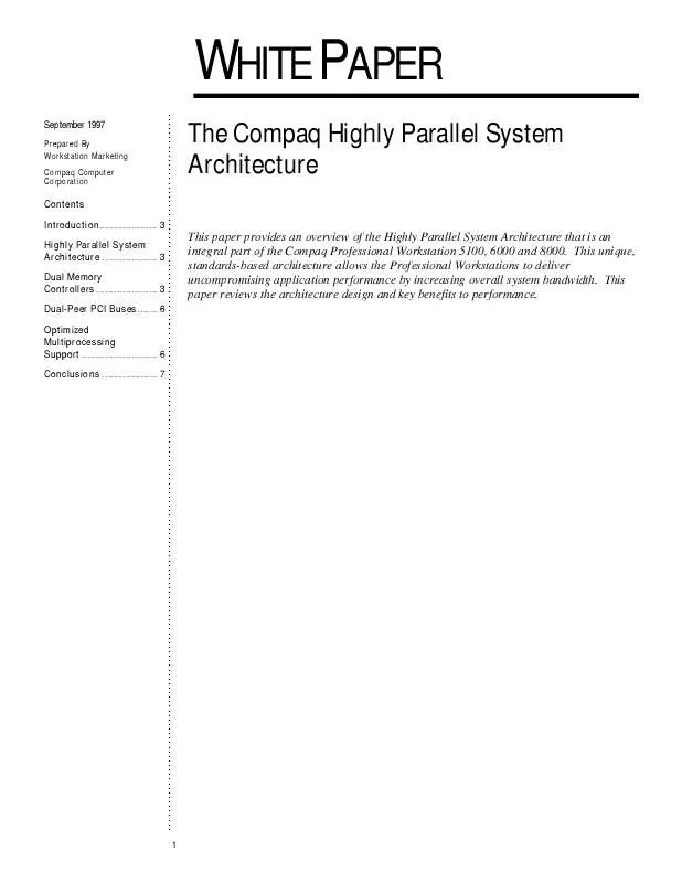 Mode d'emploi HP COMPAQ PROFESSIONAL 6000