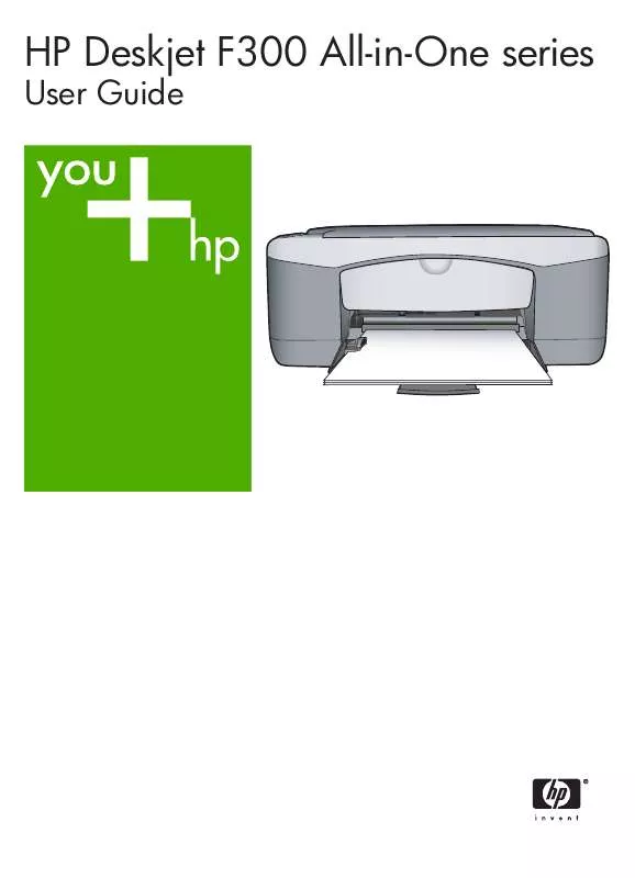 Mode d'emploi HP DESKJET F310