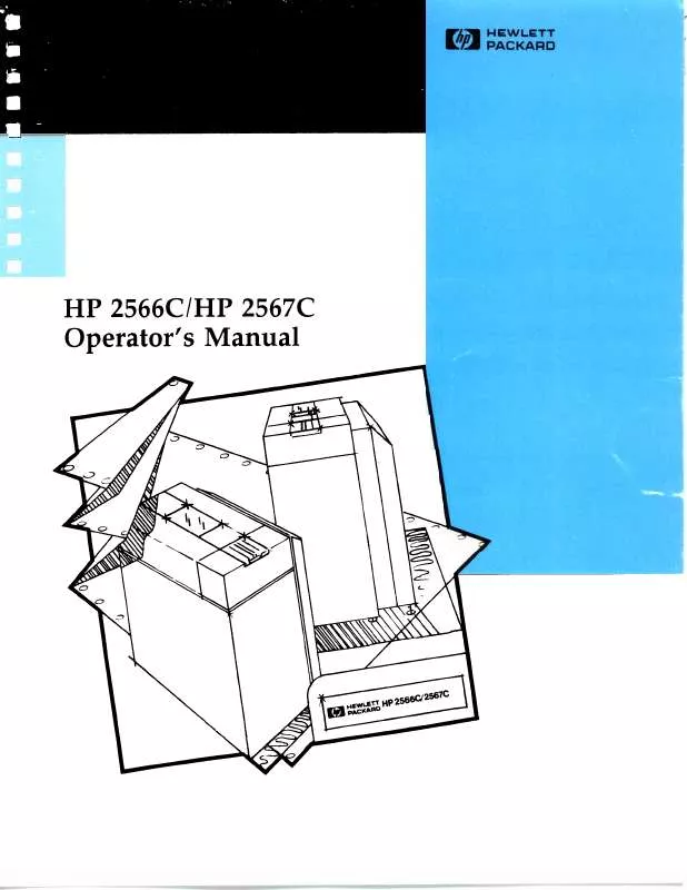 Mode d'emploi HP DESKWRITER 2566C