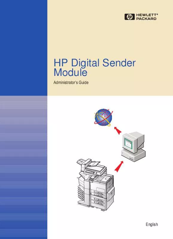 Mode d'emploi HP DIGITAL SENDER MODULE